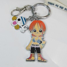 One piece nami anime keychains