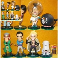 One Piece anime figures(8pcs a set)