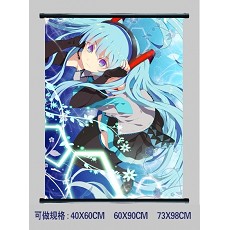 Miku anime wallscroll