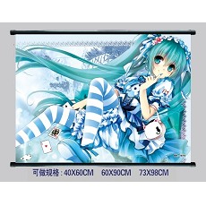 Miku anime wallscroll