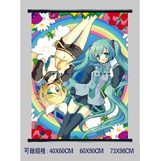 Miku anime wallscroll