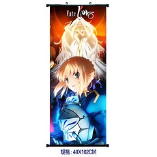 Fate anime wallscroll