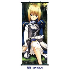 Fate anime wallscroll