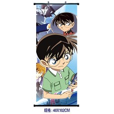 Detective conan anime wallscroll