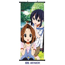 K-ON anime wallscroll