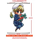 Hetalia anime wallscroll