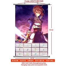 Gundam 2013 calendar anime wallscroll