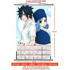 Fariy tail 2013 calendar anime wallscroll