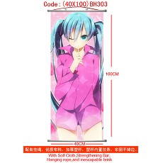 Hatsune Miku anime wallscroll