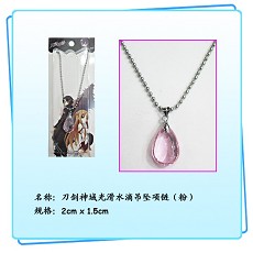 Sword art online anime necklace