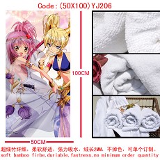 Shugo chara anime bamboo fiber bath towel