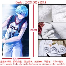 Kuroko no basuke anime bamboo fiber bath towel