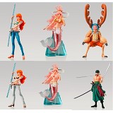 One piece anime figures(6pcs a set)