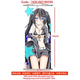 Black rock shooter anime wallscroll