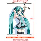 Miku anime wallscroll