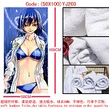 Fariy tail anime bamboo fiber bath towel