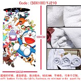 Doraemon anime bamboo fiber bath towel