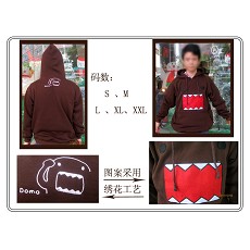 Domo-kun anime hoodie cloth