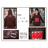 Domo-kun anime hoodie cloth