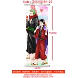 One piece anime wallscroll