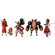 One piece anime figures(5pcs a set)