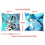 Miku anime pillow