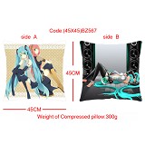 Miku anime pillow