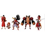 One piece anime figures(5pcs a set)