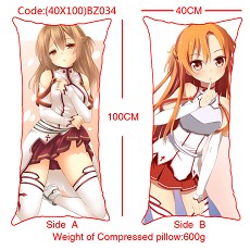 Sword Art Online anime double sides pillow(40X100)