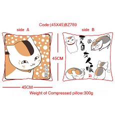 Natsume Yuujinchou anime double sides pillow(45X45)