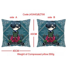 Kuroshitsuji anime double sides pillow(45X45)