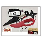 Naruto anime necklace+weapons(7pcs a set)