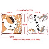 Natsume Yuujinchou anime double sides pillow(45X45...