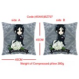 Kuroshitsuji anime double sides pillow(45X45)