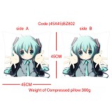 Miku anime double sides pillow(45X45)