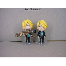 One piece Sanji anime figures(2pcs a set)