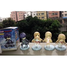 Sword Art Online anime figures(4pcs a set)