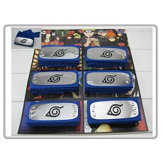 Naruto anime blue headbands(6pcs a set)