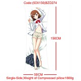 Toaru Kagaku no rail gun anime pillow(50X150)BZD27...