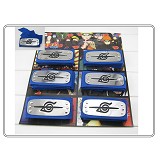 Naruto anime blue headbands(6pcs a set)