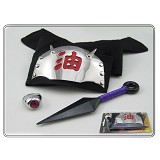 Naruto anime headband+ weapon+ ring