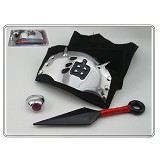 Naruto anime weapon+ring+black headband