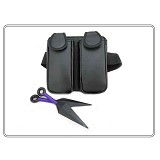 Naruto anime leg bag + purple weapons