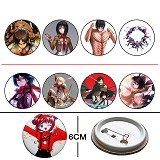 Attack on Titan anime pins(8pcs a set)X197