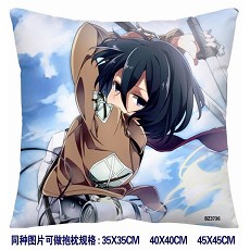 Attack on Titan anime double side pillow 3736