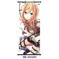 Attack on Titan anime wallscroll(40*102CM)3553