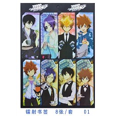 Reborn anime bookmarks(8pcs a set)