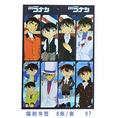 Detective conan anime bookmarks(8pcs a set)