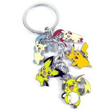 Pokemon anime metal keychain