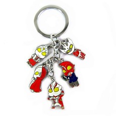 Ultraman anime metal keychain